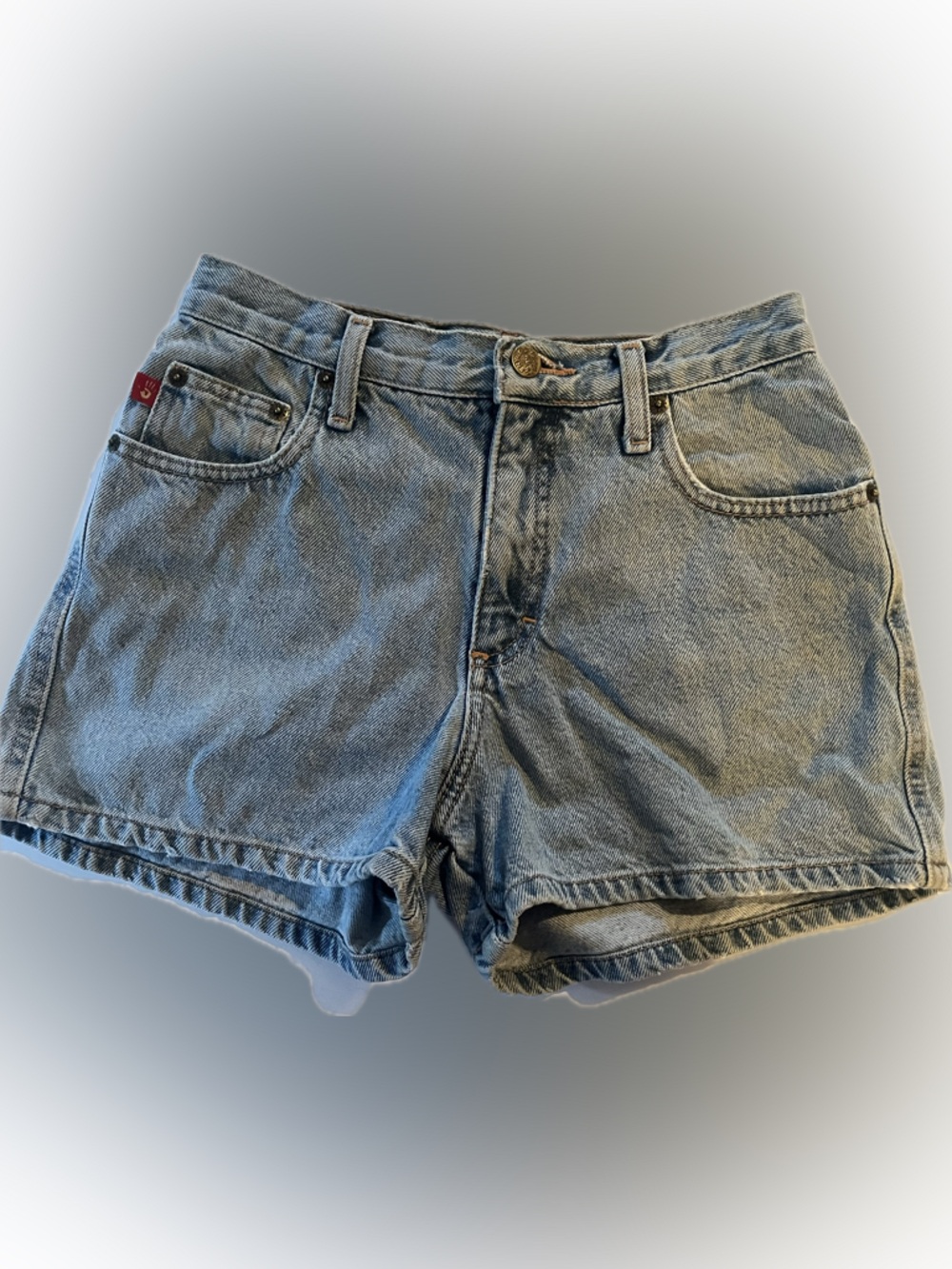 Vintage Y2K high waisted Relaxed Denim Shorts size 3